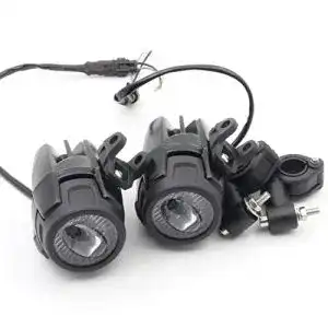 Nebelscheinwerfer CPOWACE Zusätzliche Motorrad LED, 2 Stück