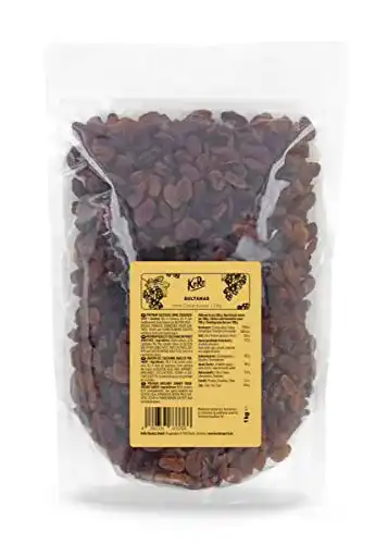 Sultaninen KoRo – Premium Sultanas 1 kg Ungeschwefelt