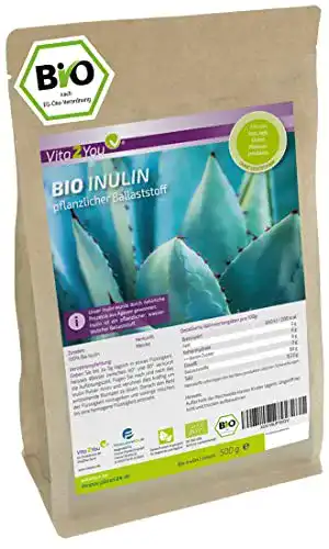 Inulin Vita2You Bio Pulver 500g – Präbiotikum – ökologisch