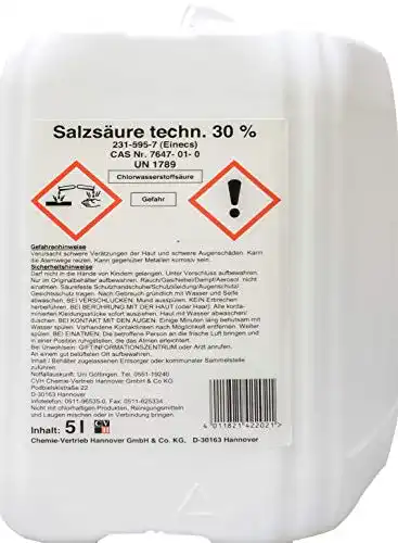 Salzsäure CVH techn. 30% 5 Liter