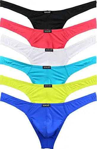 Herren-Tanga iKingsky Herren Strings T-Back Männer Small, 6er