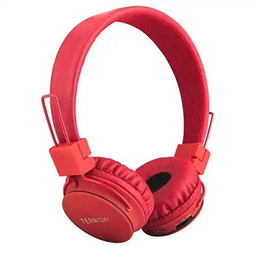 Kinderkopfhörer Termichy Bluetooth Kopfhörer, 93dB, faltbar