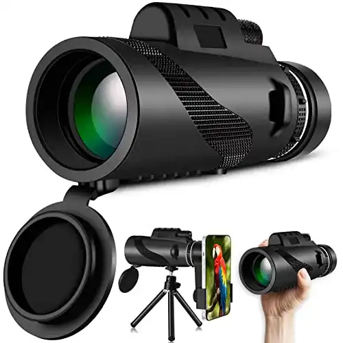Teleobjektiv Handy HWeggo Monokular Fernglas, Monocular