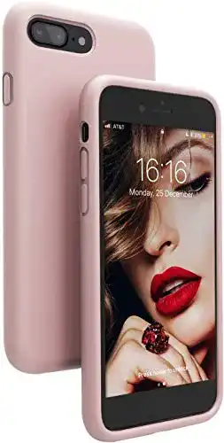 iPhone-8-Plus-Hüllen JASBON, Silikon Case Handyhülle