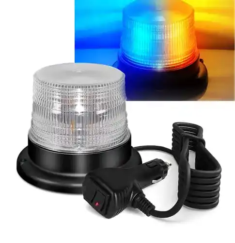 Blaulicht (Auto) X SIM FITNESSX ONCCI 2 Farbe Lichte Warnleuchte LED