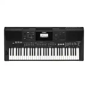 Keyboard YAMAHA PSR-E463 RML , schwarz – Tragbar Digital
