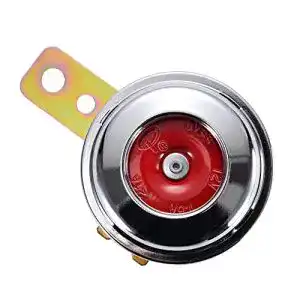 Motorrad-Hupe GOOFIT Disc Hupe, 12 Volt, gebürstetes Chrom