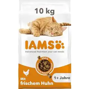 IAMS-Katzenfutter Iams for Vitality, trocken, Huhn, 10 kg