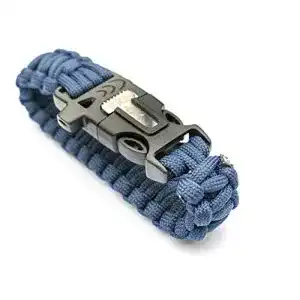 Survival-Armband WIKA Survival Armband, Paracord, Feuerstein