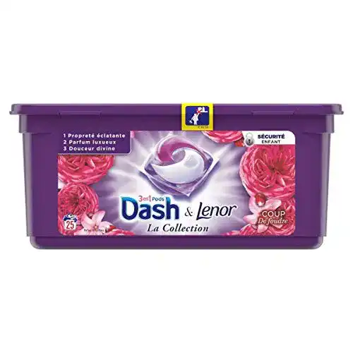 Lenor-Waschmittel LENOR Dash 3-in-1 Waschmittel Flüssigkapseln