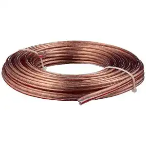 Lautsprecherkabel SeKi transparent, 2×2.5mm², 10m Ring
