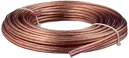 Lautsprecherkabel SeKi transparent, 2×2.5mm², 10m Ring