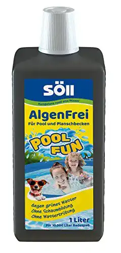 Poolreiniger Söll 31130 AlgenFrei Pool Fun Algenmittel flüssig 1 l