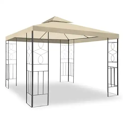 Pavillon Metall habeig WASSERDICHTER Pavillon Romantika 3x3m