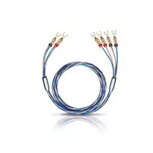 Bi-Wiring-Kabel Oehlbach Bi-Tech 4 L 200, Set Bi-Wiring versilbert