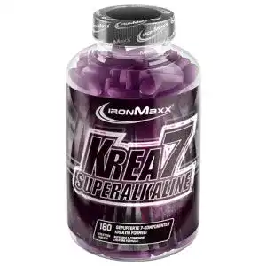 Creatin-Kapseln IronMaxx Krea7 Superalkaline Kreatin Tabl., 180 St.
