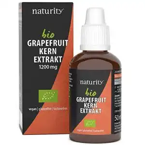Grapefruitkernextrakt naturity BIO, 1200 mg Bioflavonoide/50 ml
