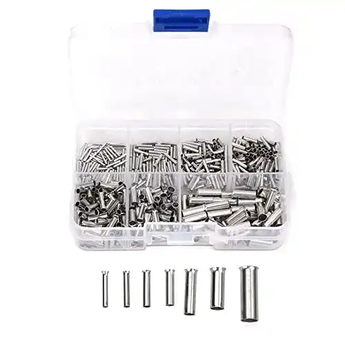 Aderendhülse Aspthoyu 600 Stück Set Kabel Crimp Terminal