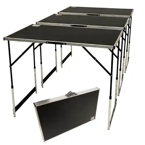 Die beste Tapeziertisch TRUTZHOLM 3-er Set Alu Multifunktionstisch 2026 Test Bestseller Tapeziertisch TRUTZHOLM 3-er Set Alu Multifunktionstisch