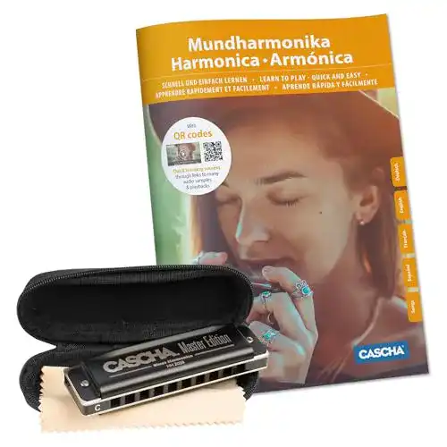 Cascha-Mundharmonika CASCHA HH 1630 DE Mundharmonika Lern-Set
