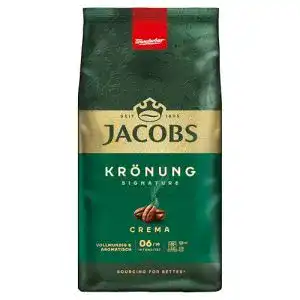 Jacobs-Kaffee Jacobs Kaffeebohnen Krönung Crema, 1 kg