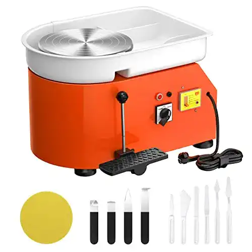 Elektrische Töpferscheibe TOPQSC Maschine 25CM 350W