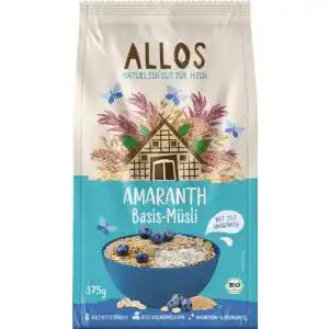 Basis-Müsli Allos Bio Amaranth Basis Müsli, 2 x 375 gr