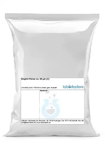 Graphitpulver 100g ca. 55 µm Graphitstaub, Graphitpuder