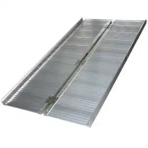 Rollstuhlrampe JWS Laderampe Alurampe Faltbar 122 cm