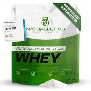 Eiweißpulver ohne Zucker Natureletics 1kg 100% rein
