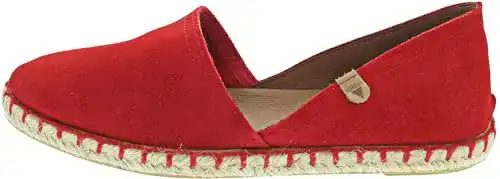 Espadrilles VERBENAS Damen Carmen Espadrille rot Gr. 37