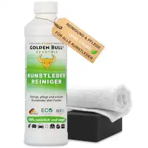 Kunstleder-Pflege GOLDEN BULL Lederreinigung und Pflege Set