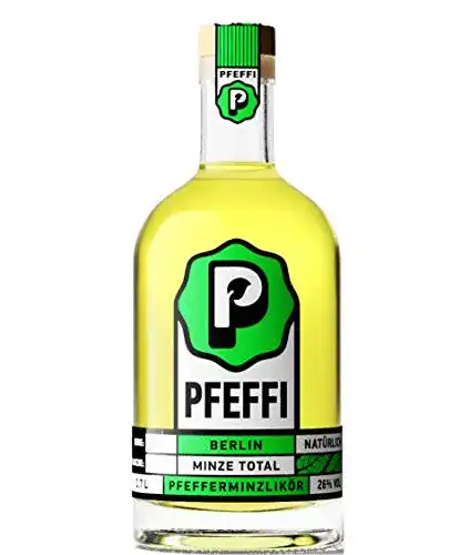 Pfefferminzlikör Pfeffi Berlin, 1 x 0,7l, Natürlicher
