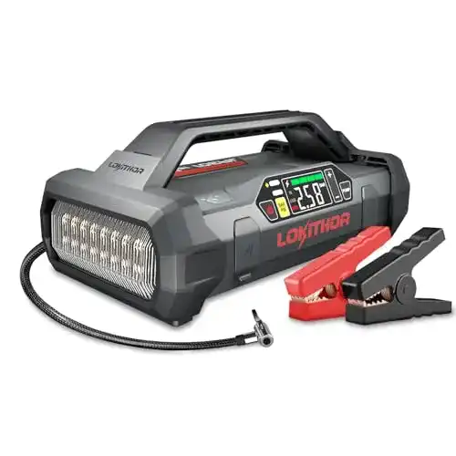 Starthilfegerät mit Kompressor LOKITHOR Auto Starthilfe 2000A