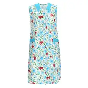 Kittelschürze Schuerzenfabrik Baumwolle Hauskleid ohne Arm