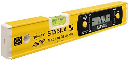 Die beste Digitale Wasserwaage Stabila 17323, TECH 80 A electronic, 30 cm 2026 Test Bestseller Digitale Wasserwaage Stabila 17323, TECH 80 A electronic, 30 cm