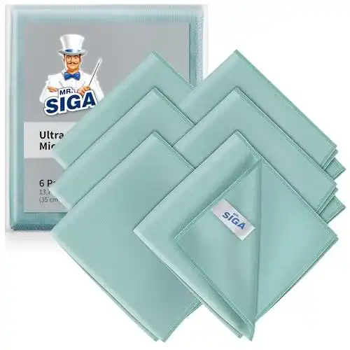 Die beste Microfaser-Geschirrtücher MR.SIGA Ultrafein Mikrofaser 2026 Test Bestseller Microfaser-Geschirrtücher MR.SIGA Ultrafein Mikrofaser