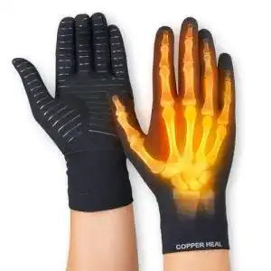 Arthrose-Handschuhe COPPER HEAL volle Handschuhe (XL) (M)