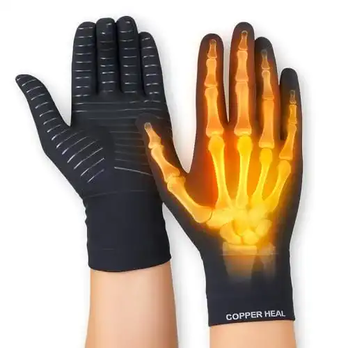 Arthrose-Handschuhe COPPER HEAL volle Handschuhe (XL) (M)