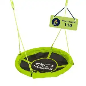 Schaukel HUDORA Nest 110 cm, grün – Garten- bis 100 kg belastbar