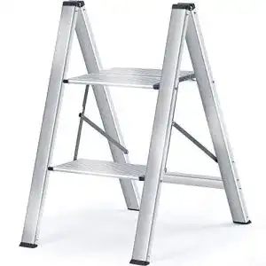 Trittleiter KINGRACK Stufenleiter,Klapptritt,Aluminium,rutschfest