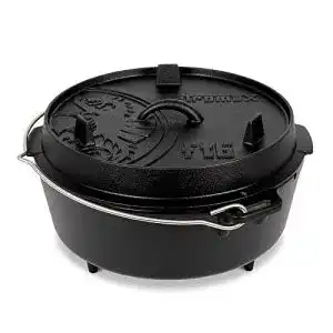 Dutch Oven Petromax Feuertopf ft6 mit Standfüssen