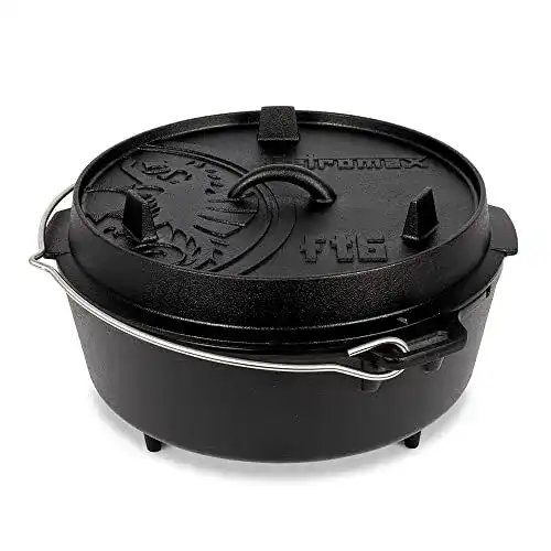 Dutch Oven Petromax Feuertopf ft6 mit Standfüssen