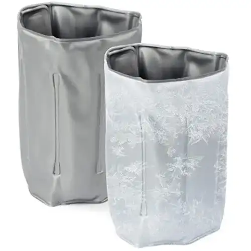 Kühlmanschette com-four ® 2x Flaschenkühler für unterwegs