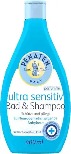 Duschgel ohne Parfum Penaten Ultra Sensitiv Bad & Shampoo