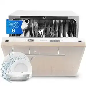 Geschirrspüler 55 cm breit Klarstein Amazonia 6 Secret, Einbau