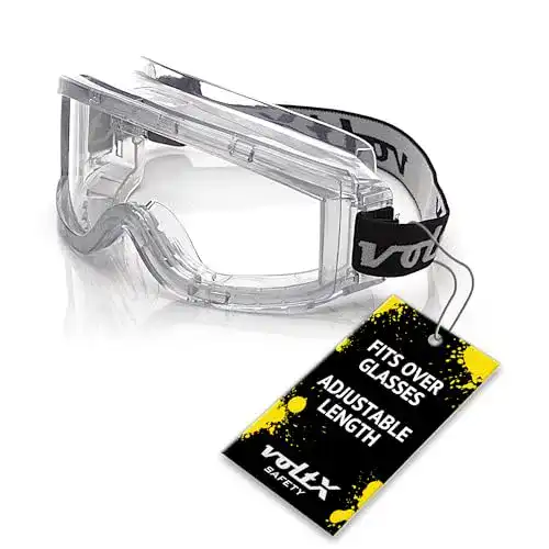 Schutzbrille für Brillenträger voltX Defender OVERGOGGLES UV400