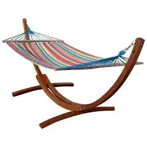 Hängemattengestell ALEOS. 320cm Caleta mit Gestell aus Lärche