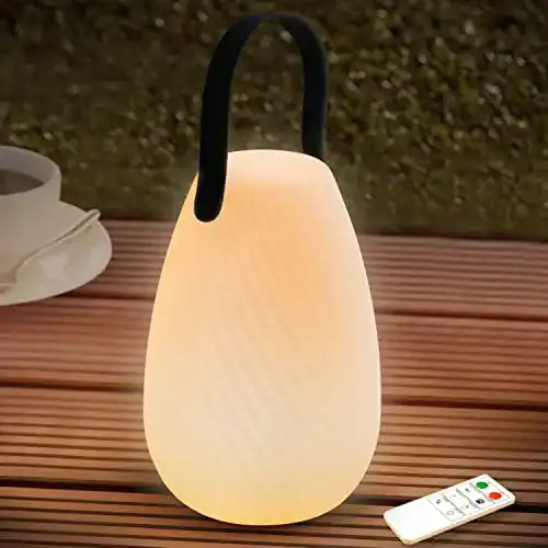 LED-Tischleuchte FUYO Outdoor, mit 8 Farben Farbwechsel