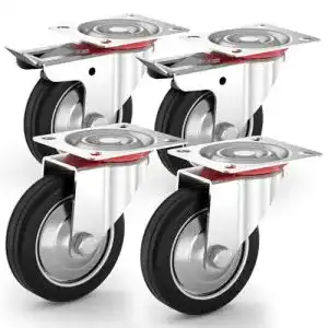 Schwerlastrollen PRIOstahl Transportrollen, 360° Grad drehbar